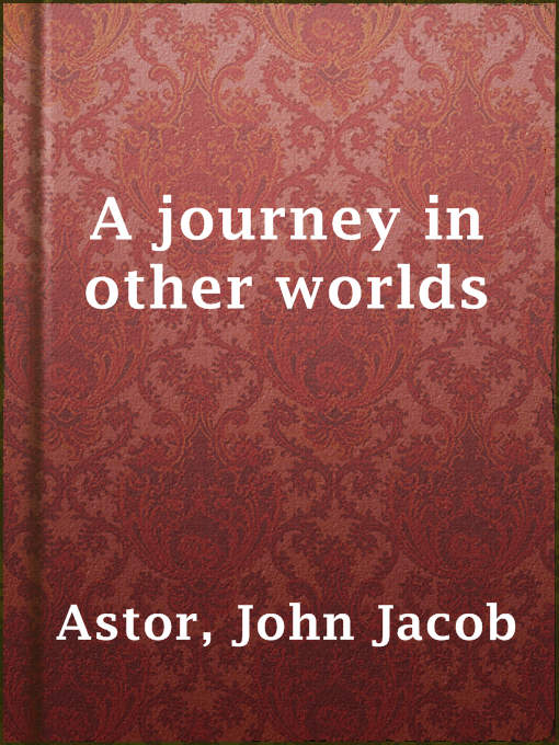 Cover image for A journey in other worlds